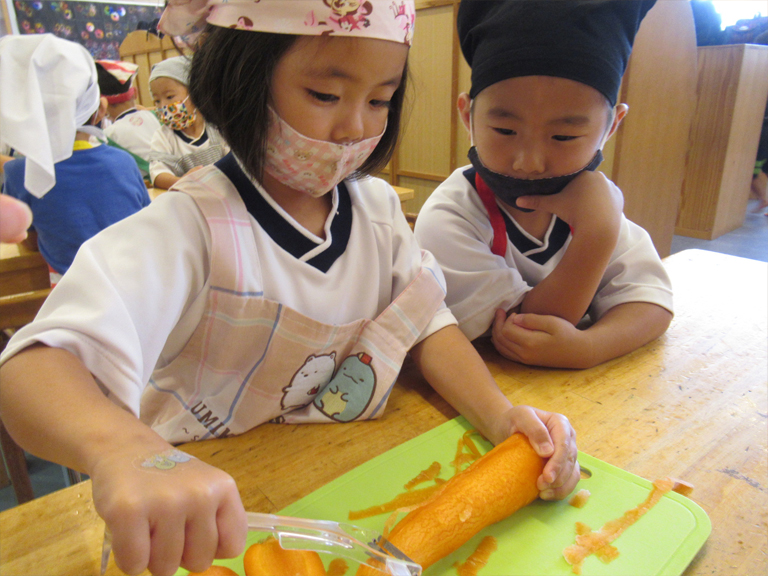 食を通じた保育